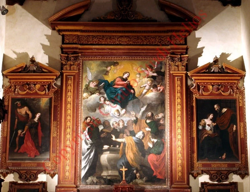 Il trittico dell’Assunzione della Vergine - chiesa dei Cappuccini, Ragusa
